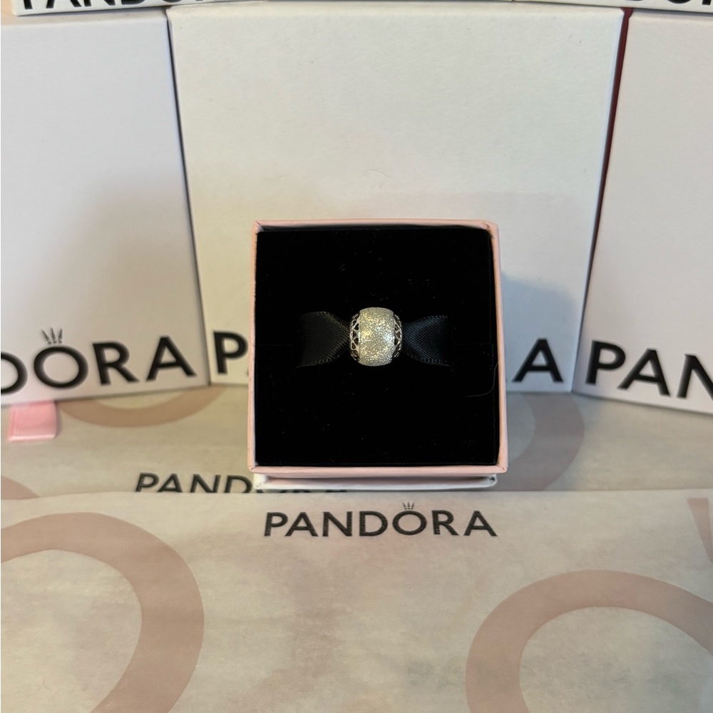Pandora Sparkling Silver Charm